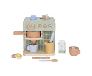 Little Dutch 2512 Wooden Coffee Machine with Accessories