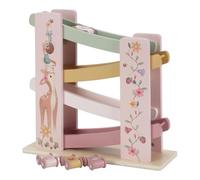 Little Dutch 7355 FSC Wooden Marble Track Car Racing Track Fairy Garden Pink