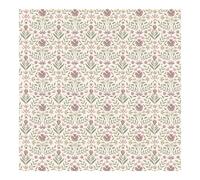Little Dutch Fairy Flowers Wallpaper | Pink Leaves | Paste The Wall | Eco-Friendly