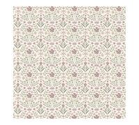 Little Dutch Fairy Flowers Wallpaper | Pink Leaves | Paste The Wall | Eco-Friendly