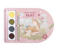 Little Dutch Fairy Garden 126558 Colouring Book with Watercolour