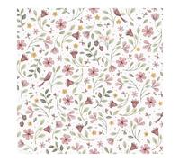 Little Dutch Fairy Wonders Wallpaper | Multicoloured Floral | Paste The Wall | Eco-Friendly