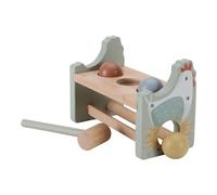 Little Dutch Little Farm 7146 FSC Wood Hammer Bench Chicken Green