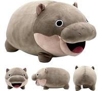 Little Dwarf Hippopotamus Plush Pillow, Plush Pillow, Comfortable Living Room Decoration, Preferred Gift