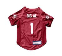 Little Earth Productions Littlearth NCAA Alabama Crimson Tide Stretch Pet Jersey, Medium