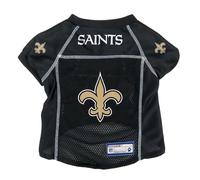 Little Earth Productions Littlearth NFL New Orleans Saints Pet Jersey, Small