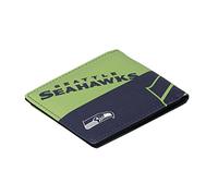Little Earth Productions Littlearth NFL Seattle Seahawks Bi-Fold Wallet, Team Color, 4” x 5" x 1”