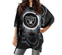Little Earth Productions Littlearth NFL womens Sheer Caftan With Flower Design