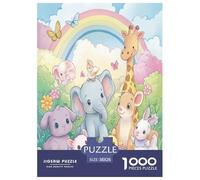 Little Elephant 1000 Pieces Jigsaw Puzzles For Adults Challenging Game Stress Relieving Entertainment Cultivate The Spirit of Teamwork For Adults Gifts 38x26cm/1000pcs