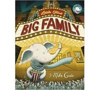 Little Elliot Big Family Paperback and Audio CD