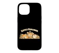 Little Explorer Fox Deer Owl Mushroom Forest Friends Case for iPhone 15