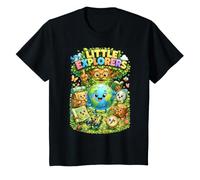 Little Explorers Cute Nature Adventure Kids Discovery Crew T-Shirt