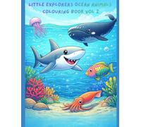 Little Explorers Ocean Animals Colouring Book Vol 2
