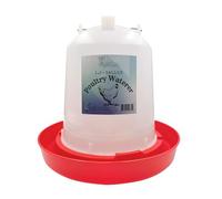Little Family Members Red 1.5-Gallon Chicken and Poultry Drinker