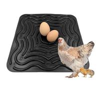 Little Family Members Reusable Silicone Chicken Nesting Box Pads 12x12 in - Washable Coop Liners, Cushioned Anti-Roll Egg Mats, Easy Clean, Cut-to-Fit, Long-Lasting