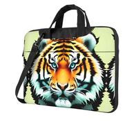 Little fat tiger head 14 inch Laptop and Tablet, Sleek Design, Durable and Water-Repellent Fabric, Business Casual