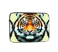 Little Fat Tiger Head Laptop Sleeve Case 17 Inch Suitable For Notebook Computer Tablet Traveling Carrying Simple Case