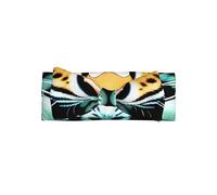 Little fat tiger head Print Baby Bows Headband, Skin-Friendly Hair Accessories Delicate Hairband for Newborns Infants Toddlers