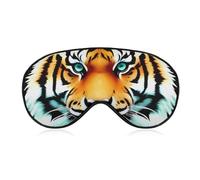Little Fat Tiger Head Sleep Mask Eye Mask Eye Masks for Sleep Sleep Masks for Women Men Travel Eye Mask Adjustable Sleeping Mask Sleep Mask Blackout Cute Sleep Mask