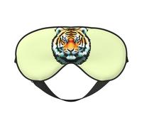 Little Fat Tiger Head Soft Eye Mask. Unisex, Comfortable and Breathable, Suitable for Daily Rest. Helps You Quickly Enter Deep Sleep.