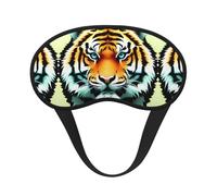 Little Fat Tiger Head Universal Lightweight Eye Mask: Great for Travel, Office Naps and Shift Work. Provides a Comfortable Sleeping Environment
