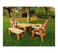 Little Fella's Med Table Set Charles Taylor Trading Brown One Size