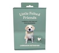 Little Felted Friends: Labrador Retriever : Dog Needle-Felting Beginner Kits with Needles, Wool, Supplies, and Instructions