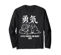 Little Fighter Big Heart 2026 Japan Baby Monkey Punch 1 Long Sleeve T-Shirt