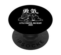 Little Fighter Big Heart 2026 Japan Baby Monkey Punch 1 PopSockets Adhesive PopGrip