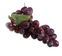 little finger 1 Bunch Fake Grape Artificial Plastic Lifelike Faux Fruit Home Garden Decoration Add Bauty To Your Life