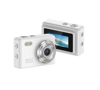 Little Finger Camera Size for All Ages Portable and Fun It can be Connected to Both Computer and Mobile Phone and it Comes with a TF Card (White)