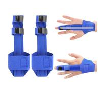 Little Finger Splint Support,2 PCS Trigger Finger Splint,Pinky Finger Splint for Kids, Adjustable Finger Wrist Brace,Bending,Tendon Release and Pain Relief from Stenosing Tenosynovitis Small Size