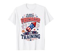 Little Firecracker in Training Patriotic Fun T-Shirt