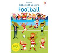 Little First Stickers Football Paperback Book Sam Smith Multi One Size
