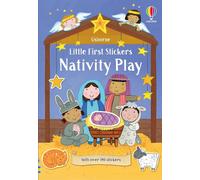 Little First Stickers Nativity Play by Felicity Brooks (English) Paperback Book
