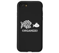 Little Fish Eat Big Fish Organize Unity Teamwork Vintage Case for iPhone SE (2020) / 7/8