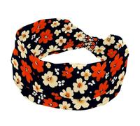Little Flower Pattern Stretch Wide Headbands, Hairbands for Women, Fashion Turban Head Bands, Yoga Workout Sweatband Head Wrap, Hair Accessories
