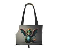 Little Flying Dragon Printed pet Shoulder Bag - Foldable Design, Small cat and Dog Travel Bag