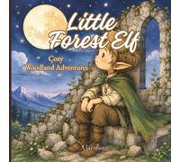 Little Forest Elf: Cozy Woodland Adventures - A Cozy Fantasy Coloring Book