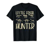 Little Fossil Hunter Kids Children Funny Fossil Hunting T-Shirt