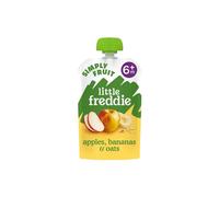 Little Freddie Organic Apples Bananas & Oats Baby Food Pouch 6+ months 100g