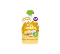 Little Freddie Organic Banana Greek Style Yoghurt Baby Food Pouch 6+ months 100g