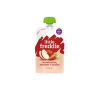 Little Freddie Organic Good for Brains Strawberries Bananas & Apples Baby Food Pouch with Omega 3 6+ months 100g