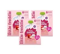 Little Freddie Organic Pink Lady Apple Yoghurt Pouches Bundle, 18x100g