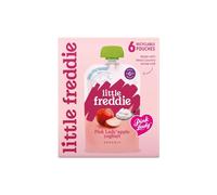 Little Freddie Organic Pink Lady Greek Style Yoghurt Baby Food Pouch Multipack 6+ months 600g (6x100g)