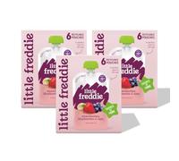 Little Freddie Organic Strawberries, Blueberries & Oats Bundle, 18x100g