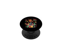 Little Free Juneteenth Black Girl Flag PopSockets Adhesive PopGrip