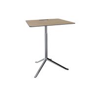 Fritz Hansen Little Friend KS13 Side Table Adjustable Height Oak/Polished Aluminum