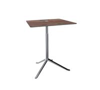 Fritz Hansen Little Friend KS13 Side Table Adjustable Height Walnut/Polished Aluminum