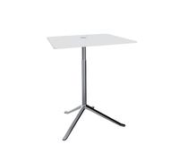 Little Friend KS13 Side Table Adjustable Height White/Polished Aluminum